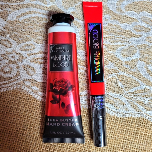 Bath & Body Works Other - 🛒🛍️💥NWT bath and body works Vampires blood scented mini lotion and lip gloss